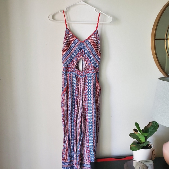 Red White and Blue Jumpsuit - Picture 1 of 7